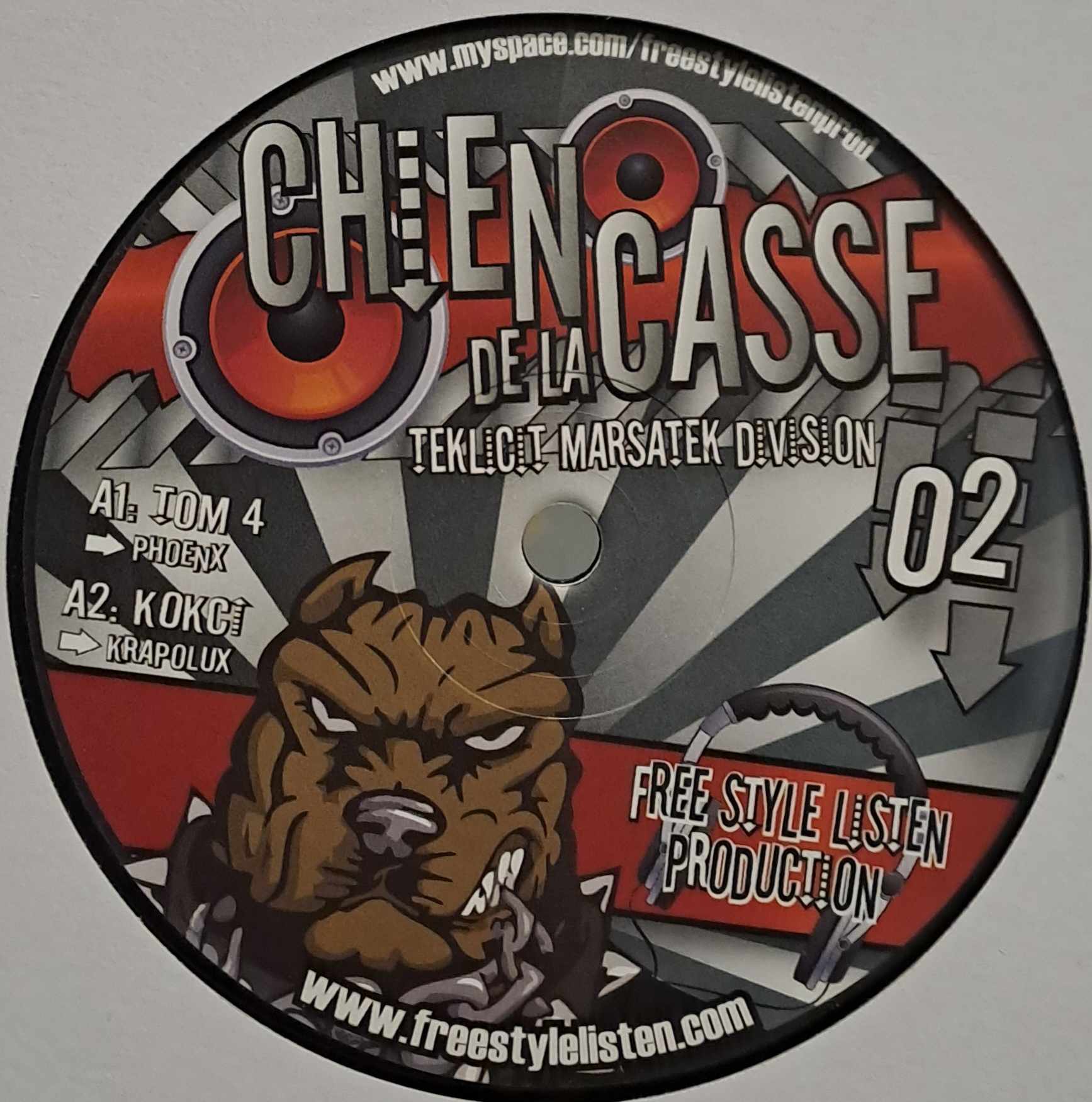 Chien De La Casse 02 - vinyle freetekno